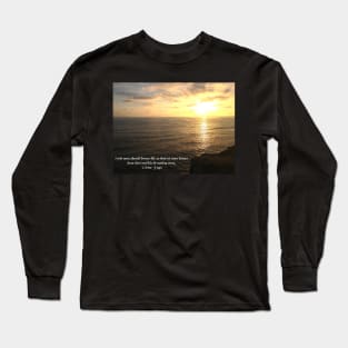 Victor Hugo Dreaming Long Sleeve T-Shirt
